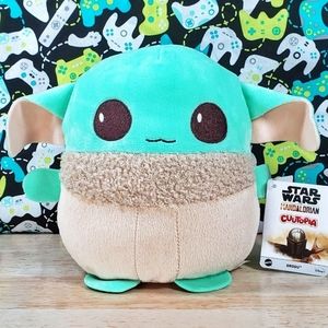 Mattel Star Wars Cuutopia GROGU 7" 2021 UltraSoft Stuffed Baby Yoda Plush